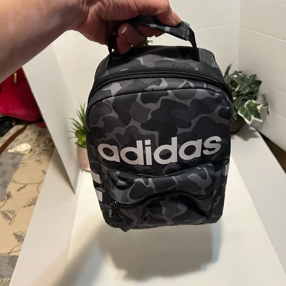 Adidas Gray Camouflage Backpack